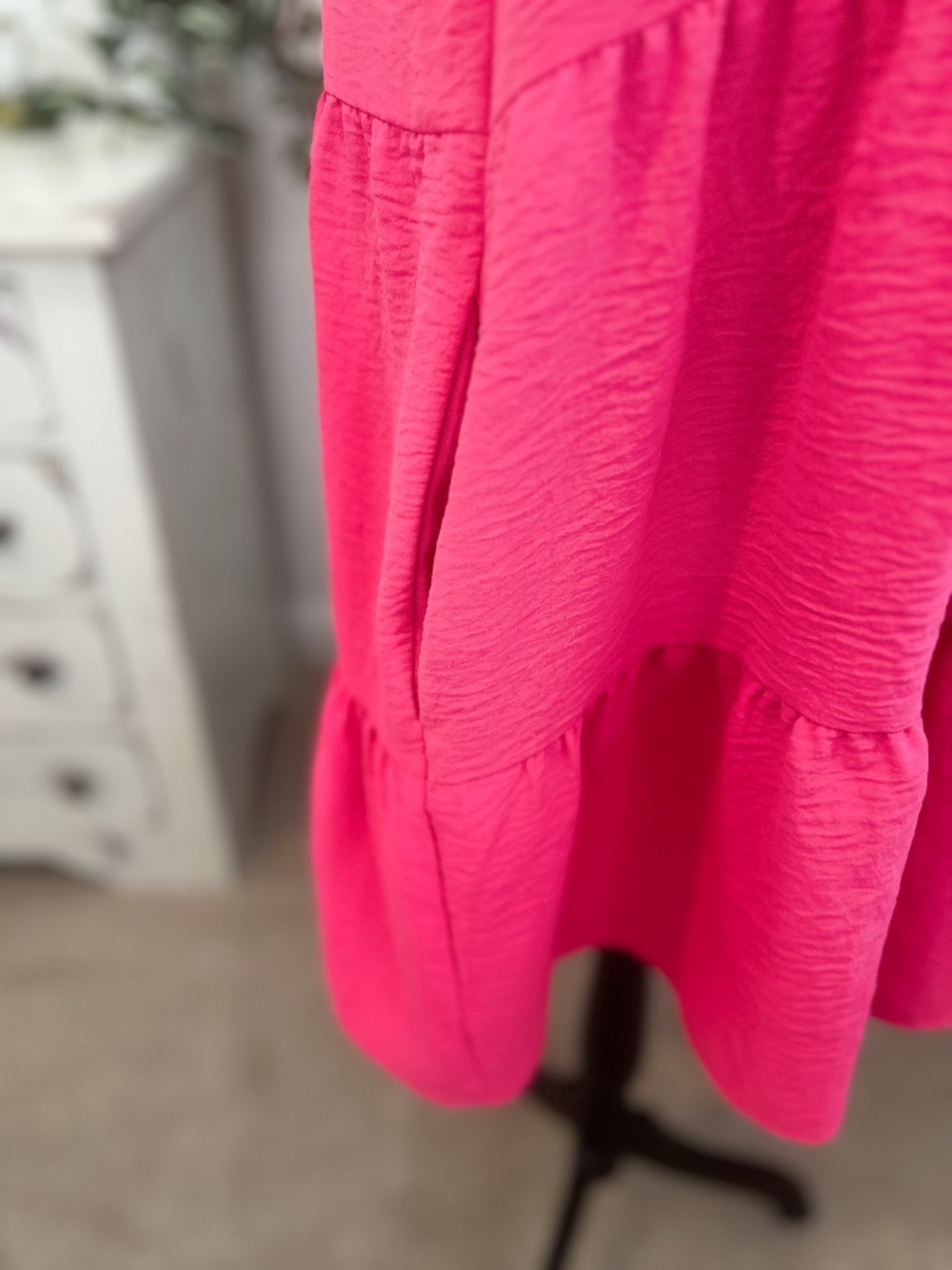Pink Ruffle Dress - Picture 4 of 4